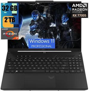 ASUS TUF A16 Gaming Laptop, 16" FHD+ 165Hz Display, AMD Octa-core Ryzen 7 7735HS Processor, AMD Radeon RX 7700S 8GB Graphic, 32GB DDR5  2TB PCIe SSD, Backlit KB, 720p Webcam, Windows 11 Pro