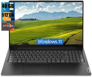 Lenovo V15 Business Laptop, 15.6" FHD Display, AMD Ryzen 7 7730U 8 Cores Processor, AMD Radeon Graphics, 40GB DDR4  512GB PCIe SSD, Numeric Keypad, HDMI, RJ45, Webcam, Wi-Fi, Windows 11