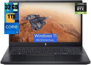 Acer Nitro V 15 Gaming Laptop, 15.6" FHD Display, Intel i7-13620H 10-Core Processor, NVIDIA GeForce RTX 4060 8GB GDDR6, 32GB DDR5  1TB PCIe SSD, Backlit Keyboard Thunderbolt 4 Wi-Fi 6, Windows 11 Pro