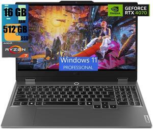 Lenovo LOQ 15 Gaming Laptop, 15.6" FHD Display, AMD Ryzen 7 7435HS 8 Cores Processor, NVIDIA GeForce RTX 4070 8GB GDDR6, 16GB DDR5  512GB PCIe SSD, Backlit Keyboard, Wi-Fi 6, Windows 11