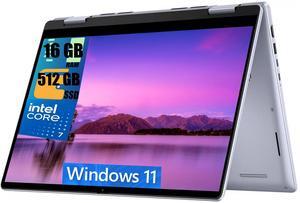 DELL Inspiron 14 7440 2-in-1 Laptop, 14" FHD+ (1920 x 1200) Touchscreen, Intel Core 7 150U 10-core Processor, Intel Graphics, 16GB DDR4  512GB PCIe SSD, Wi-Fi + Bluetooth, Windows 11