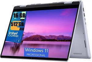 DELL Inspiron 14 7440 2-in-1 Laptop, 14" FHD+ (1920 x 1200) Touchscreen, Intel Core 7 150U 10-core Processor, Intel Graphics, 16GB DDR4  512GB PCIe SSD, Wi-Fi + Bluetooth, Windows 11 Pro