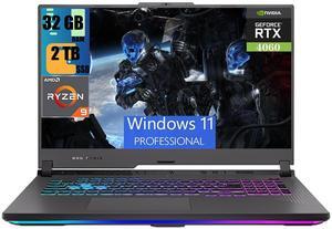 ASUS ROG Strix G17 Gaming Laptop, 17.3" FHD (1920 x 1080) Display, AMD Ryzen 9 7845HX 12-Core Processor, NVIDIA GeForce RTX 4060 8GB GDDR6, 32GB DDR5  2TB PCIe SSD, RGB Backlit KB, Windows 11 Pro