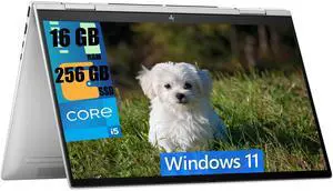 HP Envy x360 2-in-1 14 Laptop, 14" FHD Touchscreen, Intel Core 7 150U 10 Cores Processor, Intel Graphics, 16GB  DDR4  256GB  PCIe SSD, Backlit Keyboard, Fingerprint Reader, Windows 11 Home