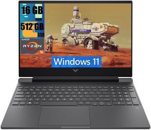 HP Victus 15 Gaming Laptop, 15.6" FHD 144Hz Display, AMD Ryzen 5 7535HS Hexa-cores Processor, AMD Radeon RX 6550M 4GB GDDR6, 16GB DDR5  512GB PCIe SSD, Backlit KB, Wi-Fi 6, Windows 11