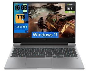 HP OMEN 16 Gaming Laptop, 16.1" FHD 144Hz Display, Intel Core i7-14700HX 20 Cores Processor, NVIDIA GeForce RTX 4060 8 GB GDDR6, 16GB DDR5  1TB PCIe SSD, RGB Backlit Numeric KB, Windows 11