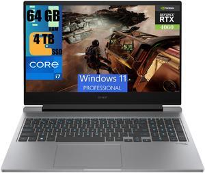 HP OMEN 16 Gaming Laptop, 16.1" FHD 144Hz Display, Intel Core i7-14700HX 20 Cores Processor, NVIDIA GeForce RTX 4060 8 GB GDDR6, 64GB DDR5  4TB PCIe SSD, RGB Backlit Numeric KB, Windows 11 Pro