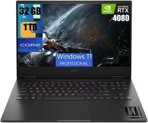 HP Omen 16 Gaming Laptop, 16.1" QHD 240Hz, Intel Core i9-14900HX 24 Cores Processor, NVIDIA GeForce RTX 4080 12GB GDDR6 Graphics, 32GB DDR5  1TB PCIe SSD, RGB Backlit KB, Wi-Fi 7, Windows 11 Pro