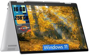 HP Envy x360 2-in-1 14 Laptop, 14" WUXGA Touchscreen, AMD Ryzen 7 8840HS 8-core Processor, AMD Radeon 780M Graphics, 16GB  DDR4  256GB  PCIe SSD, Backlit Keyboard, Bluetooth 5.3, Windows 11 Home
