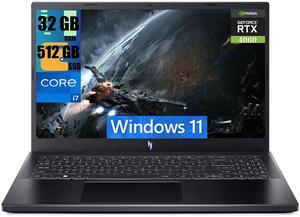 Acer Nitro V 15 Gaming Laptop, 15.6" FHD 144Hz Display, Intel Core i7-13620H 10-core Processor, GeForce RTX 4060 8GB Graphic, 32GB DDR5  512GB PCIe SSD, Backlit Keyboard, Bluetooth 5.1, Windows 11