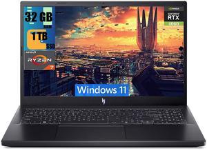 Acer Nitro V 16 Gaming Laptop, 16" FHD 144Hz Display, AMD Ryzen 7 7735HS 8-core Processor, NVIDIA GeForce RTX 4060 8GB Graphic, 32GB DDR5  1TB PCIe SSD, Backlit KB, Bluetooth 5.1, Windows 11