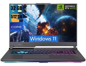 ASUS ROG Strix G16 Gaming Laptop, 16" WUXGA (1920x1200) 165Hz, Intel 24-core i9-14900HX Processor, NVIDIA GeForce RTX 4070 8GB Graphic, 32GB DDR5  512GB PCIe SSD, 4-Zone RGB Backlit, Windows 11