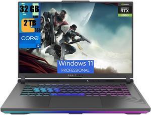 ASUS ROG Strix G16 Gaming Laptop, 16" FHD 165Hz Display, Intel 14-core i7-13650HX Processor, GeForce RTX 4060 8GB Graphic, 32GB DDR5  2TB PCIe SSD, RGB Backlit Keyboard, Wi-Fi 6E, Windows 11 Pro