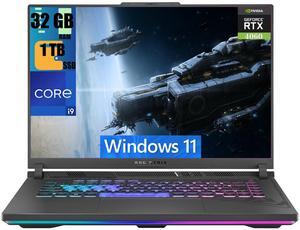 ASUS Rog Strix G16 Gaming Laptop, 16" FHD+ 165Hz Display, Intel Core i9-13980HX 24 Cores Processor, NVIDIA GeForce RTX 4060 8GB GDDR6, 32GB DDR5  1TB PCIe SSD, RGB Backlit Keyboard, Windows 11