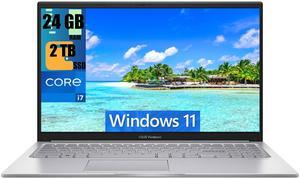 ASUS Vivobook 17 Business Laptop, 17.3" FHD (1920 x 1080) Display, Intel Core i7-1355U 10 Cores Processor, Intel UHD Graphics, 24GB DDR4  2TB PCIe SSD, Backlit Keyboard, Wi-Fi 6, Windows 11