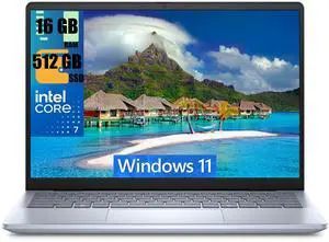 Dell Inspiron 14 5440 Business Laptop, 14" 2.2K (2240 x 1400) Display, Intel 10-core Core 7 150U Processor, Intel Graphics, 16GB DDR4  512GB PCIe SSD, Fingerprint Reader, Windows 11