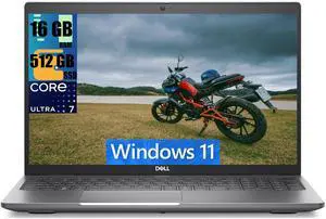 Dell Latitude 5550 15 Business AI Laptop, 15.6" FHD (1920x1080) Display, Intel Core Ultra 7 155U 12-Cores Processor, Intel Graphics, 16GB DDR4  512GB PCIe SSD, Backlit KB, Wi-Fi 6E, Windows 11