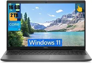 Dell Latitude 3550 15 Business Laptop, 15.6" FHD (1920x1080) Touchscreen, Intel Core i5-1335U 10-Cores Processor, Intel Iris Xe Graphics, 16GB DDR4  2TB PCIe SSD, Backlit KB, WiFi 6E, Windows 11