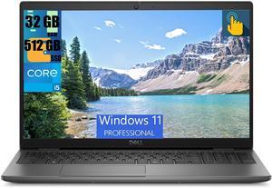 Dell Latitude 3550 15 Business Laptop, 15.6" FHD (1920x1080) Touchscreen, Intel Core i5-1335U 10-Cores Processor, Intel Iris Xe Graphics, 32GB DDR4  512GB PCIe SSD, Backlit KB, WiFi 6E, Windows 11 Pro