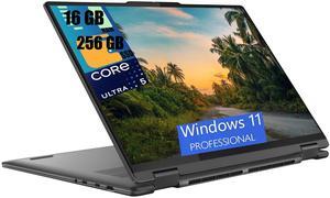 Lenovo Yoga 7 16 2-in-1 Laptop, 16" WUXGA (1920x1200) Touchscreen, Intel Core Ultra 5 125U 12-Core Processor, Intel Graphics, 16GB  DDR4  256GB  PCIe SSD, Backlit Fingerprint, Windows 11 Pro