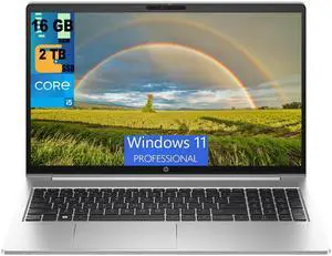 HP ProBook 450 G8 Business Laptop, 15.6" Full HD Display, Intel Core i5-1135G7 4-Cores Processor, Intel Iris Xe Graphics, 16GB DDR4  2TB PCIe SSD, Backlit keyboard, WiFi, Windows 11 Pro