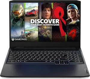 Lenovo IdeaPad Gaming 3 15 Laptop, 15.6" FHD Display, AMD Ryzen 5 5600H 6-core Processor, GeForce GTX 1650 4GB Graphics, 64GB DDR4  1TB PCIe SSD, Backlit KB, Windows 11 Pro,Microsoft Office License
