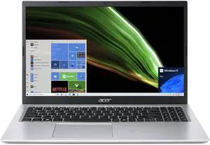 Acer Aspire 3 15 Laptop, 15.6" FHD Display, Intel Core i3-1115G4 2 cores Processor, Intel UHD Graphics, 8GB DDR4  512GB PCIe SSD, Wi-Fi, Bluetooth, Windows 11
