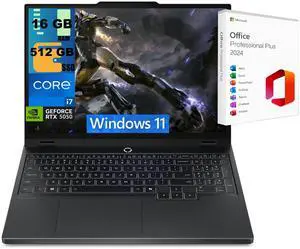 Lenovo Legion 5i 15 Gaming Laptop, 15" 2K WUXGA Display, Intel Core i7-13650HX 14 Cores Processor, GeForce RTX 5050 8GB GDDR6, 16GB DDR5  512GB PCIe SSD, Backlit KB, Windows 11 ,Office 2024 License