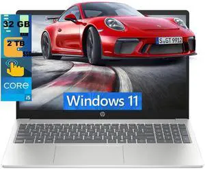 HP 15 Laptop, 15.6" FHD (1920x1080) Touchscreen, Intel Core i5-1334U 10 cores Processor, Intel Iris Xe Graphics, 32GB DDR4 2TB PCIe SSD, Wi-Fi6, Bluetooth, Windows 11 HP 15 Laptop, 15.6" FHD (1920x1080) Touchscreen, Intel Core i5-1334U 10 cores Processor, Intel Iris Xe Graphics, 32GB DDR4 2TB PCIe SSD, Wi-Fi6, Bluetooth, Windows 11