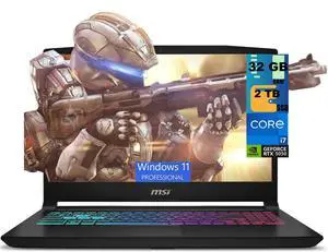 MSI Katana 15 Gaming Laptop, 15.6" FHD 144Hz, Intel Core i7-14650HX 16 cores Processor, NVIDIA GeForce RTX 5050 8GB GDDR7 Graphics, 32GB DDR5 2TB PCIe SSD, Wi-Fi6E, Backlit KB, Windows 11 Pro MSI Katana 15 Gaming Laptop, 15.6" FHD 144Hz, Intel Core i7-14650HX 16 cores Processor, NVIDIA GeForce RTX 5050 8GB GDDR7 Graphics, 32GB DDR5 2TB PCIe SSD, Wi-Fi6E, Backlit KB, Windows 11 Pro