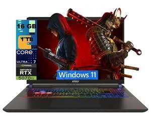 MSI Vector 16 Gaming Laptop, 16" WQXGA 240Hz, Intel Core Ultra 7 255HX 20 Cores, NVIDIA GeForce RTX 5070 Ti 12GB GDDR7, 16GB DDR5 1TB PCIe SSD, 24 Zone RGB Keyboard, Windows 11 MSI Vector 16 Gaming Laptop, 16" WQXGA 240Hz, Intel Core Ultra 7 255HX 20 Cores, NVIDIA GeForce RTX 5070 Ti 12GB GDDR7, 16GB DDR5 1TB PCIe SSD, 24 Zone RGB Keyboard, Windows 11
