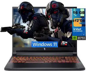 Acer Nitro V 16 Gaming Laptop, 16" WUXGA 180Hz Display, Intel Core 7 240H 10-Core Processor, NVIDIA GeForce RTX 5050 8 GB, 16GB DDR5 512GB PCIe SSD, Wi-Fi 6 | Backlit KB, Windows 11 Acer Nitro V 16 Gaming Laptop, 16" WUXGA 180Hz Display, Intel Core 7 240H 10-Core Processor, NVIDIA GeForce RTX 5050 8 GB, 16GB DDR5 512GB PCIe SSD, Wi-Fi 6 | Backlit KB, Windows 11