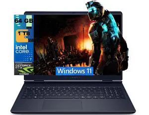 Alienware 16 Gaming Laptop, 16" QHD+ (2560 x 1600) 120Hz, Intel Core 7 240H 10 cores Processor, NVIDIA GeForce RTX 4050, 64GB DDR5 1TB PCIe SSD, Wi-Fi 7, Windows 11 Alienware 16 Gaming Laptop, 16" QHD+ (2560 x 1600) 120Hz, Intel Core 7 240H 10 cores Processor, NVIDIA GeForce RTX 4050, 64GB DDR5 1TB PCIe SSD, Wi-Fi 7, Windows 11