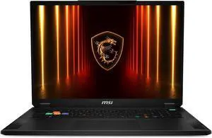 MSI Stealth 18 HX Gaming Laptop, 18" UHD+ 120Hz, Intel Core Ultra 9 275HX 24-Core Processor, GeForce RTX 5080 16GB GDDR7, 64GB DDR5 4TB PCIe SSD, Wi-Fi 7, Windows 11 Pro, Office 2021 License MSI Stealth 18 HX Gaming Laptop, 18" UHD+ 120Hz, Intel Core Ultra 9 275HX 24-Core Processor, GeForce RTX 5080 16GB GDDR7, 64GB DDR5 4TB PCIe SSD, Wi-Fi 7, Windows 11 Pro, Office 2021 License