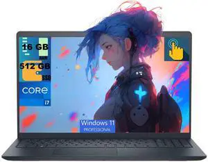 Dell Inspiron 3530 15 Laptop, 15.6" FHD Touchscreen, Intel Core i7-1355U 10 Cores Processor, Intel Iris Xe Graphics, 16GB DDR4 512GB PCIe SSD, Bluetooth, Wi-Fi 6, Windows 11 Pro Dell Inspiron 3530 15 Laptop, 15.6" FHD Touchscreen, Intel Core i7-1355U 10 Cores Processor, Intel Iris Xe Graphics, 16GB DDR4 512GB PCIe SSD, Bluetooth, Wi-Fi 6, Windows 11 Pro