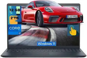 Dell Inspiron 3530 15 Laptop, 15.6" FHD Touchscreen, Intel Core i7-1355U 10 Cores Processor, Intel Iris Xe Graphics, 32GB DDR4 2TB PCIe SSD, Webcam, Bluetooth, Wi-Fi 6, Windows 11 Dell Inspiron 3530 15 Laptop, 15.6" FHD Touchscreen, Intel Core i7-1355U 10 Cores Processor, Intel Iris Xe Graphics, 32GB DDR4 2TB PCIe SSD, Webcam, Bluetooth, Wi-Fi 6, Windows 11