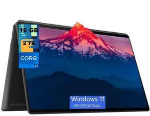 HP Spectre x360 2-in-1 Laptop, 16" WQUXGA Touchscreen, Intel Core i7-1360P 12-Core Processor, Intel Arc A370M Graphics, 16GB DDR4 2TB PCIe SSD, Backlit Fingerprint, Windows 11 Pro HP Spectre x360 2-in-1 Laptop, 16" WQUXGA Touchscreen, Intel Core i7-1360P 12-Core Processor, Intel Arc A370M Graphics, 16GB DDR4 2TB PCIe SSD, Backlit Fingerprint, Windows 11 Pro