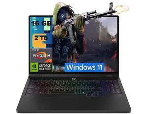 Lenovo Legion 5 Pro 16 Gaming Laptop, 16" WQXGA OLED 165Hz, AMD 8-core Ryzen 7 8745HX Processor, NVIDIA GeForce RTX 5060 8GB GDDR7 graphics, 16GB DDR5 2TB PCIe SSD, Wi-Fi7, Windows 11 Lenovo Legion 5 Pro 16 Gaming Laptop, 16" WQXGA OLED 165Hz, AMD 8-core Ryzen 7 8745HX Processor, NVIDIA GeForce RTX 5060 8GB GDDR7 graphics, 16GB DDR5 2TB PCIe SSD, Wi-Fi7, Windows 11