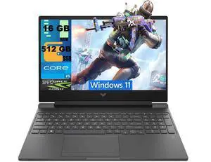 HP Victus 15 Gaming Laptop, 15.6" FHD (1920 x 1080) 144Hz, Intel 8-core i5-13420H Processor, NVIDIA GeForce RTX 4050 6GB graphics, 16GB DDR4 512GB PCIe SSD, Wi-Fi 6, Windows 11 HP Victus 15 Gaming Laptop, 15.6" FHD (1920 x 1080) 144Hz, Intel 8-core i5-13420H Processor, NVIDIA GeForce RTX 4050 6GB graphics, 16GB DDR4 512GB PCIe SSD, Wi-Fi 6, Windows 11