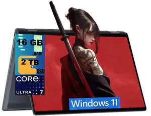 HP OmniBook X Flip 16 2-in-1 Laptop, 16" WUXGA (1920x1200) Touchscreen, Intel 8-core Ultra 7 256V Processor, Intel Arc 140V, 16GB DDR5 2TB PCIe SSD, Wi-Fi 6E, Windows 11 Home HP OmniBook X Flip 16 2-in-1 Laptop, 16" WUXGA (1920x1200) Touchscreen, Intel 8-core Ultra 7 256V Processor, Intel Arc 140V, 16GB DDR5 2TB PCIe SSD, Wi-Fi 6E, Windows 11 Home