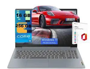 Lenovo IdeaPad Slim 3 15 Business Laptop, 15.6" FHD Display, Intel 10-core i5-1335U processor, Intel Iris Xe Graphics, 16GB DDR4 256GB PCIe SSD, Wi-Fi6, Windows 11 Pro, Office 2021 License Lenovo IdeaPad Slim 3 15 Business Laptop, 15.6" FHD Display, Intel 10-core i5-1335U processor, Intel Iris Xe Graphics, 16GB DDR4 256GB PCIe SSD, Wi-Fi6, Windows 11 Pro, Office 2021 License