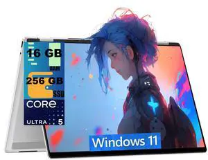 HP OmniBook 7 Flip 16 AI 2-in-1 Laptop, 16" 2K (1920 x 1200) Touchscreen, Intel Octa-core Ultra 5 226V Processor, Intel Arc 130V Graphics, 16GB DDR4 256GB PCIe SSD, Wi-Fi 6E, Windows 11 Home HP OmniBook 7 Flip 16 AI 2-in-1 Laptop, 16" 2K (1920 x 1200) Touchscreen, Intel Octa-core Ultra 5 226V Processor, Intel Arc 130V Graphics, 16GB DDR4 256GB PCIe SSD, Wi-Fi 6E, Windows 11 Home