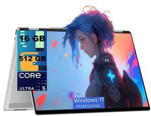 HP OmniBook 7 Flip 16 AI 2-in-1 Laptop, 16" 2K (1920 x 1200) Touchscreen, Intel Octa-core Ultra 5 226V Processor, Intel Arc 130V Graphics, 16GB DDR4 512GB PCIe SSD, Wi-Fi 6E, Windows 11 Pro HP OmniBook 7 Flip 16 AI 2-in-1 Laptop, 16" 2K (1920 x 1200) Touchscreen, Intel Octa-core Ultra 5 226V Processor, Intel Arc 130V Graphics, 16GB DDR4 512GB PCIe SSD, Wi-Fi 6E, Windows 11 Pro