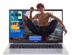 Acer Aspire Lite 15 Business Laptop, 15.6" FHD (1920 x 1080) Display, Intel 8-core Core 3 N350 Processor, Intel Graphics, 8GB DDR4 256GB PCIe SSD, Wi-Fi 5, Windows 11 Pro Acer Aspire Lite 15 Business Laptop, 15.6" FHD (1920 x 1080) Display, Intel 8-core Core 3 N350 Processor, Intel Graphics, 8GB DDR4 256GB PCIe SSD, Wi-Fi 5, Windows 11 Pro