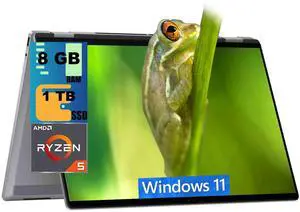 HP OmniBook X Flip 16 2-in-1 Laptop, 16" WUXGA Touchscreen, AMD 6-core Ryzen 5 220 Processor, AMD Radeon 740M, 8GB DDR4 1TB PCIe SSD, Backlit Wi-Fi6E, Windows 11 Home HP OmniBook X Flip 16 2-in-1 Laptop, 16" WUXGA Touchscreen, AMD 6-core Ryzen 5 220 Processor, AMD Radeon 740M, 8GB DDR4 1TB PCIe SSD, Backlit Wi-Fi6E, Windows 11 Home