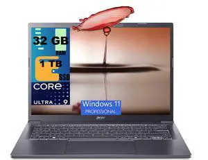 Acer Aspire 14 AI Portable Laptop, 14" WUXGA Touchscreen, Intel Octa-core Ultra 9 288V Processor, Intel Arc 140V, 32GB DDR4 1TB PCIe SSD, Wi-Fi 6E, Windows 11 Pro Acer Aspire 14 AI Portable Laptop, 14" WUXGA Touchscreen, Intel Octa-core Ultra 9 288V Processor, Intel Arc 140V, 32GB DDR4 1TB PCIe SSD, Wi-Fi 6E, Windows 11 Pro