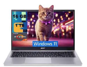 Acer Aspire Go 15 AI Business Laptop, 15.6" FHD (1920 x 1080) Display, AMD 8-core Ryzen 7 7730U Processor, AMD Radeon Graphics, 16GB DDR4 1TB PCIe SSD, Wi-Fi6, Windows 11 Acer Aspire Go 15 AI Business Laptop, 15.6" FHD (1920 x 1080) Display, AMD 8-core Ryzen 7 7730U Processor, AMD Radeon Graphics, 16GB DDR4 1TB PCIe SSD, Wi-Fi6, Windows 11