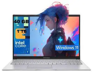 ASUS VivoBook 15 Business Laptop, 15.6" FHD (1920 x 1080) Display, Intel 10-core Core 7 150U processor, Intel Graphics, 40GB DDR4 1TB PCIe SSD, Backlit keyboard, Wi-Fi 6, Windows 11 ASUS VivoBook 15 Business Laptop, 15.6" FHD (1920 x 1080) Display, Intel 10-core Core 7 150U processor, Intel Graphics, 40GB DDR4 1TB PCIe SSD, Backlit keyboard, Wi-Fi 6, Windows 11