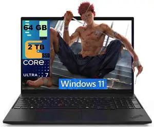 Lenovo ThinkPad L16 Laptop, 16.0" WUXGA Display, Intel Core Ultra 7 155U 12-Cores Processor, Intel Graphics, 64GB DDR5 2TB PCIe SSD, Backlit KB, Fingerprint, Windows 11 Lenovo ThinkPad L16 Laptop, 16.0" WUXGA Display, Intel Core Ultra 7 155U 12-Cores Processor, Intel Graphics, 64GB DDR5 2TB PCIe SSD, Backlit KB, Fingerprint, Windows 11