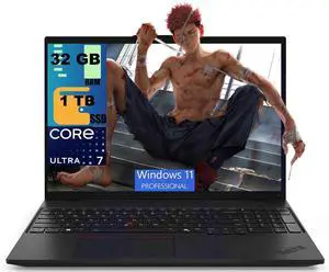 Lenovo ThinkPad L16 Laptop, 16.0" WUXGA Display, Intel Core Ultra 7 155U 12-Cores Processor, Intel Graphics, 32GB DDR5 1TB PCIe SSD, Backlit KB, Fingerprint, Windows 11 Pro Lenovo ThinkPad L16 Laptop, 16.0" WUXGA Display, Intel Core Ultra 7 155U 12-Cores Processor, Intel Graphics, 32GB DDR5 1TB PCIe SSD, Backlit KB, Fingerprint, Windows 11 Pro